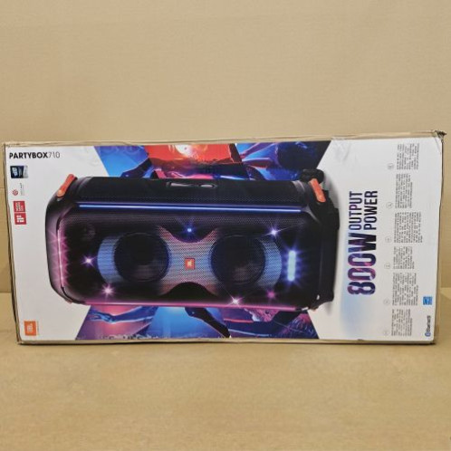 [Outlet Grade B] JBL Partybox 710 Bluetooth Speaker Black EU DO3990036-02